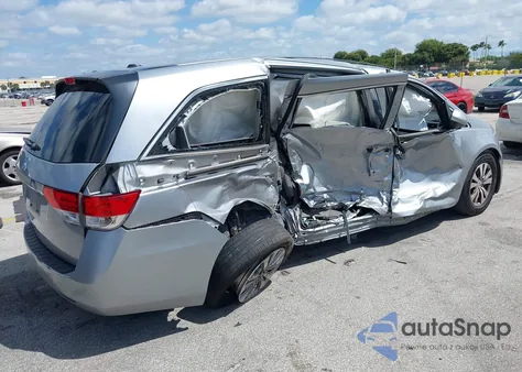 2016 Honda Odyssey Ex-L from USA, damaged, VIN 5FNRL5H6XGB010115